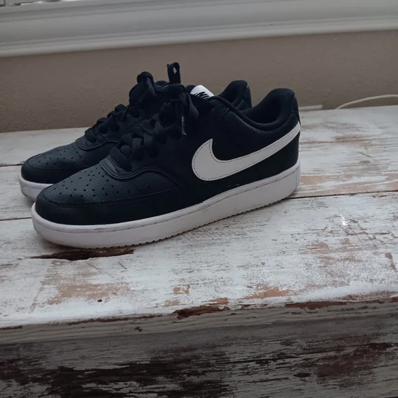 Nike Court Vision Low Black - Picture 4 of 4